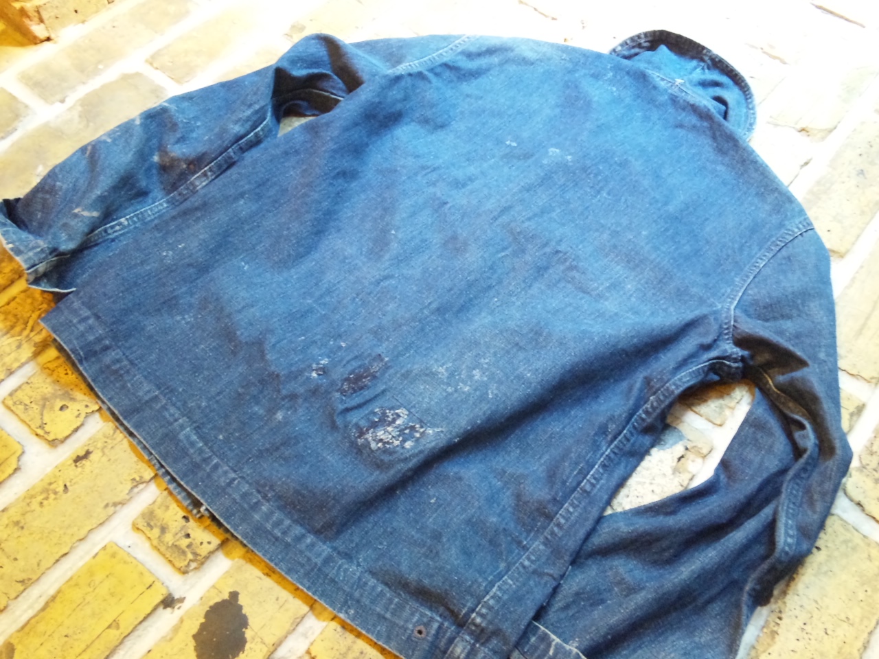 7/15(木)プチ入荷!!30s~40sUS Navy Shawl Collar Denim JKT_c0078587_18311790.jpg