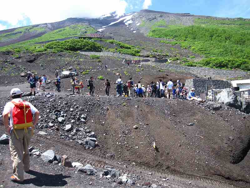 ゼロ合目からの　富士山　　一日目_b0124306_22484286.jpg