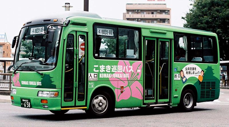 こまき巡回バス あおい交通651 652 バス三昧 こまき巡回バス あおい交通651 652 バス三昧
