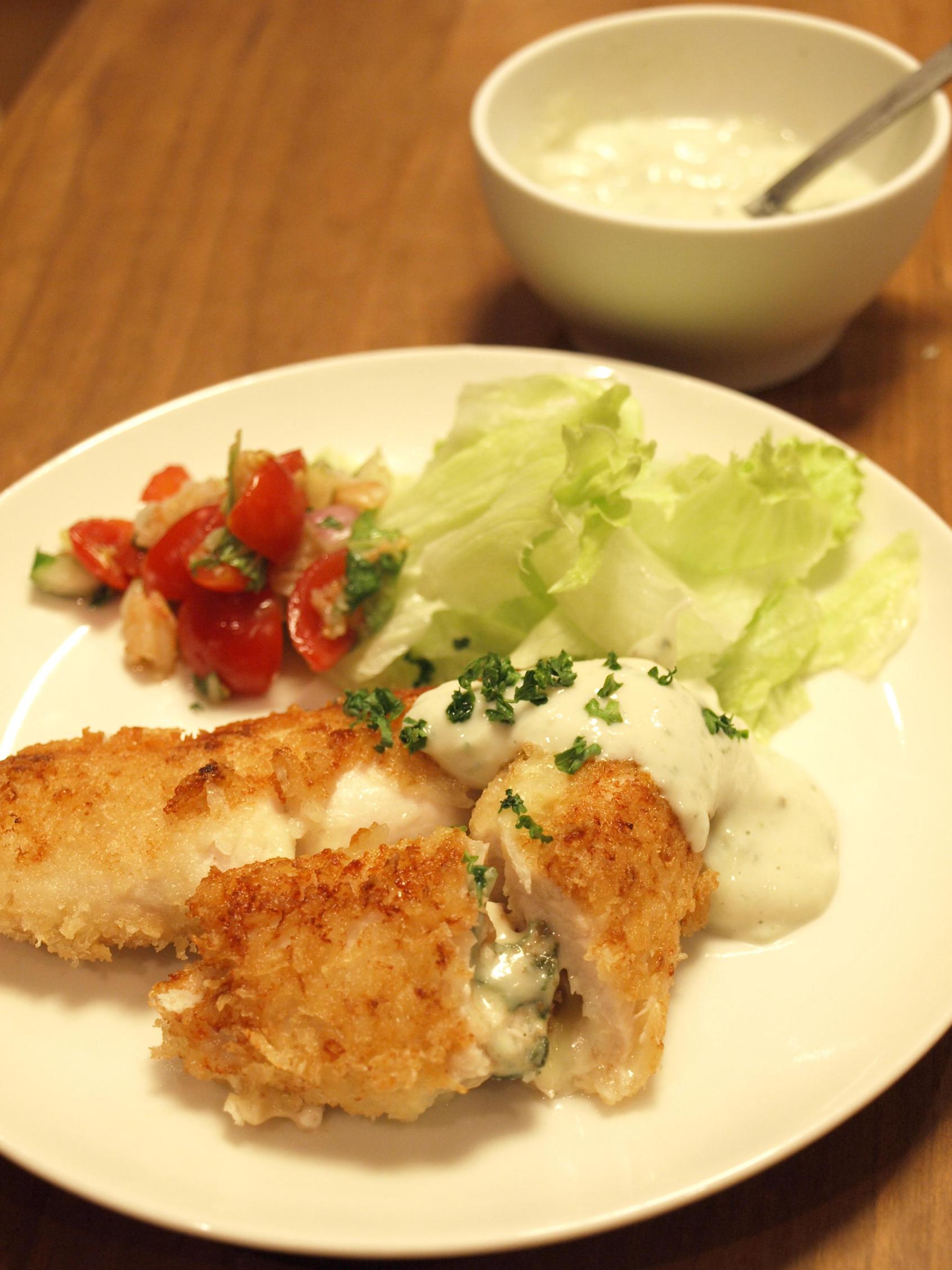 節約料理!?鰯の蒲焼丼と、梅しそチーズチキンカツ_d0128268_1320984.jpg