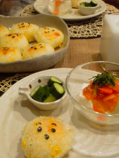 プチお料理教室・・・札幌おにぎり。_f0177295_14242298.jpg