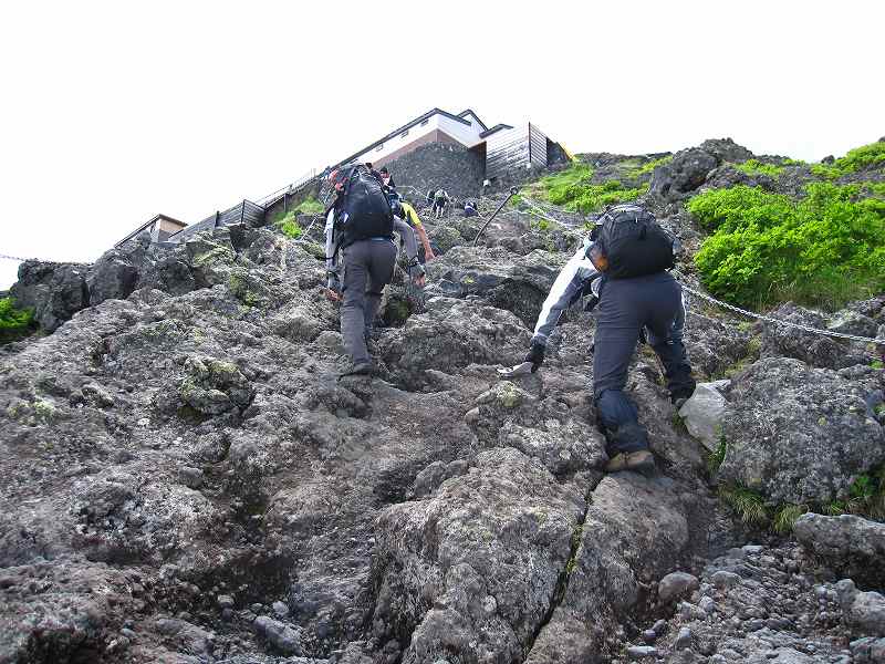 ゼロ合目からの　富士山　　一日目_b0124306_13443198.jpg