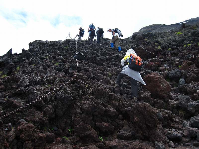 ゼロ合目からの　富士山　　一日目_b0124306_13543395.jpg