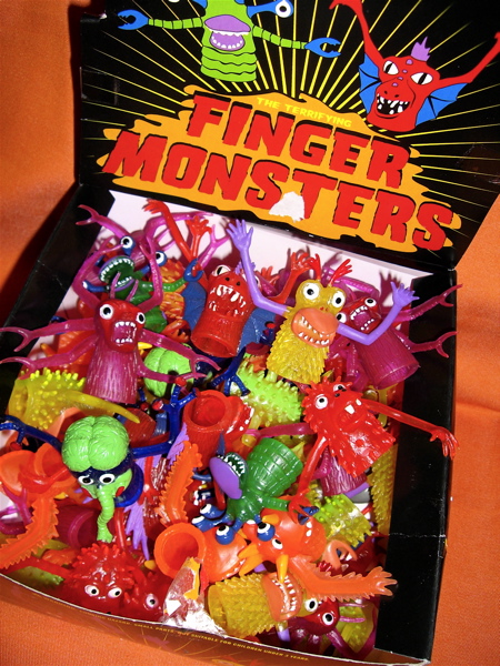 モンスターのフィンガーパペット（指人形） : Toy&Collectables