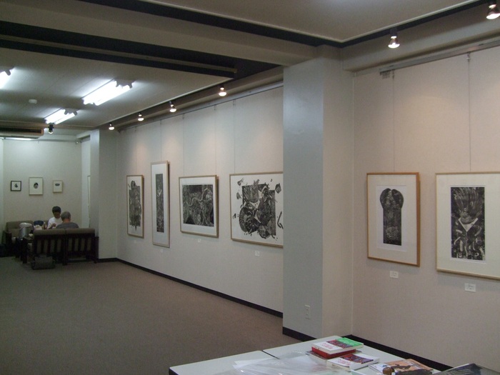 1302)　時計台　「三木蘭・小口木版画展」　終了・7月12日（月）～7月17日（土）    _f0126829_2301999.jpg