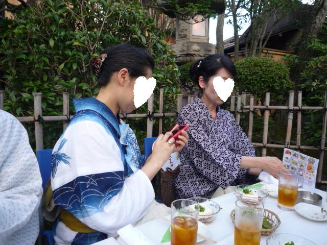可愛い舞妓さんの姿も・上七軒ビアガーデン_f0181251_14554170.jpg
