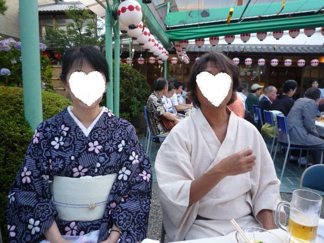 可愛い舞妓さんの姿も・上七軒ビアガーデン_f0181251_15153114.jpg