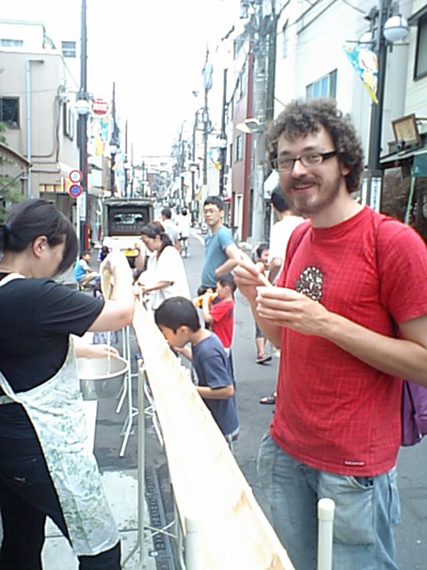 流しそうめん祭り_c0222909_981912.jpg