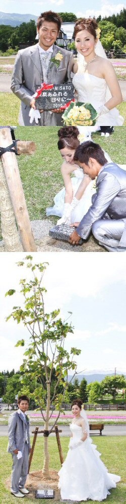 幸せの夏を届けてくれたお二人~牧歌の里での挙式って最高だそうです!!_f0118568_17331847.jpg