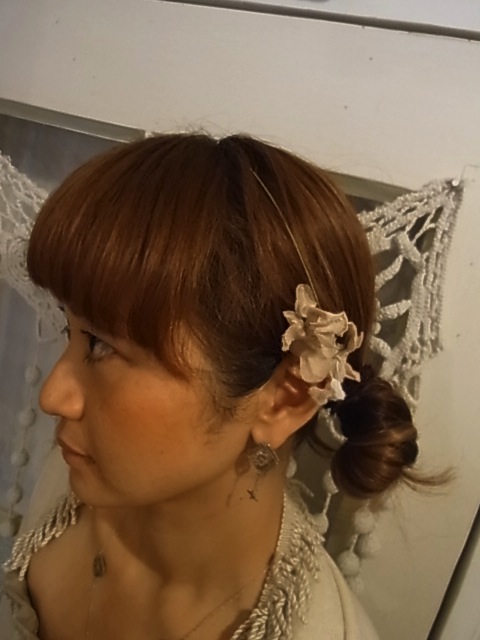 ☆muto jitsukoさんのヘアーアクセサリー☆_e0169082_1681361.jpg