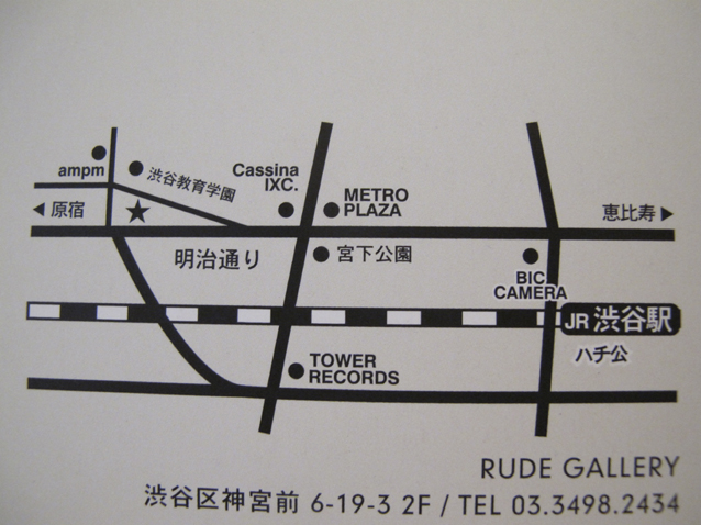 SHO kikuchi×Rude Gallery_f0129110_19291453.jpg