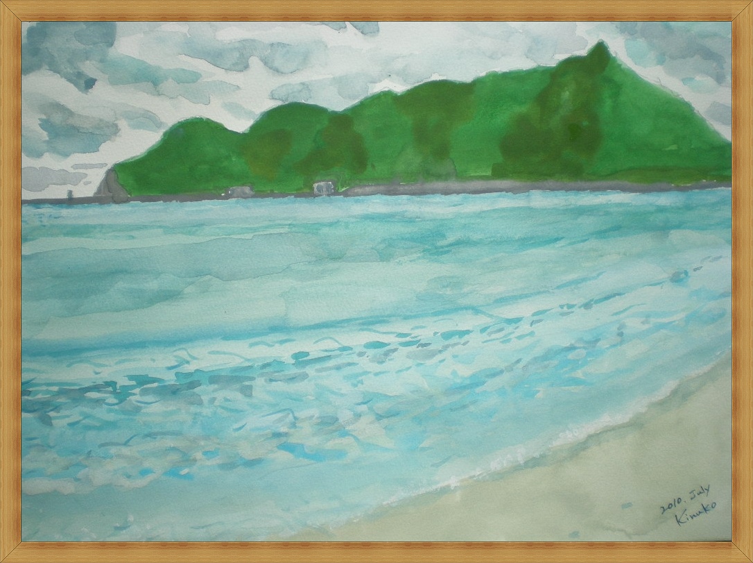 2010年7月21日(水)海の絵が出来たよ!_f0060461_9473145.jpg