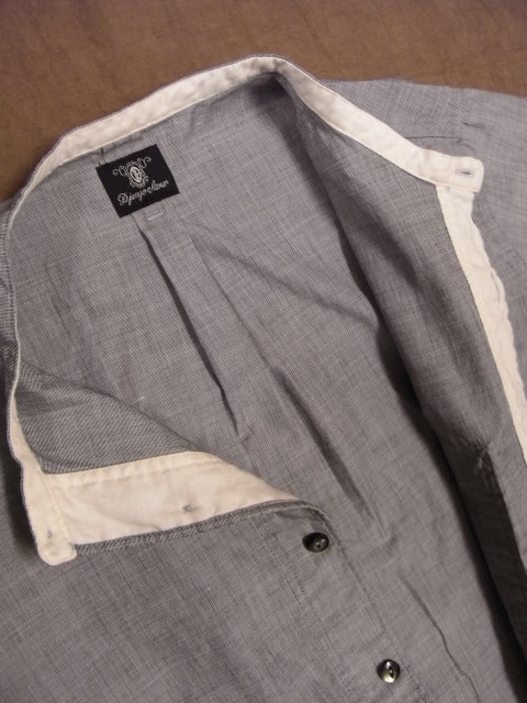 stand-collar h/s shirt ＜002＞_f0049745_1413195.jpg