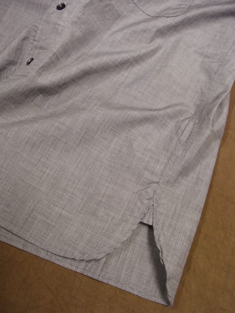 stand-collar h/s shirt ＜002＞_f0049745_14134946.jpg