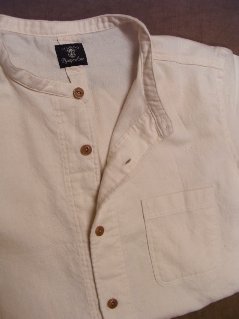 stand-collar h/s shirt ＜001＞_f0049745_144133.jpg