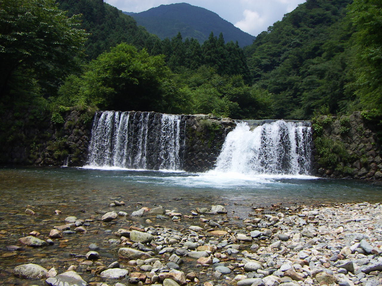 川遊び ある日の那須高原