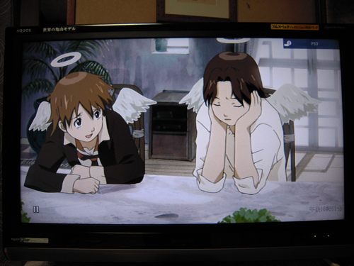 アニメ 灰羽連盟 Dvdとblu Rayの比較 空に消える 仮