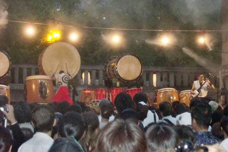 難波神社の夏祭り_f0196559_1349336.jpg