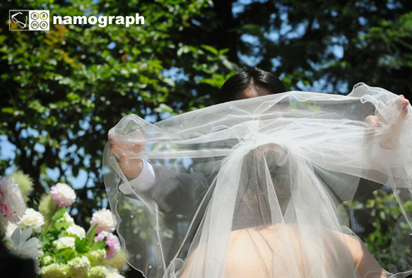 夏の結婚式は、暑さと共にみんなの記憶に残っている・・・_a0165860_1647130.jpg