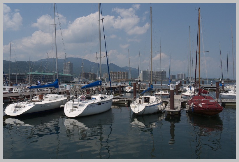 琵琶湖でセーリング_c0036080_22443122.jpg