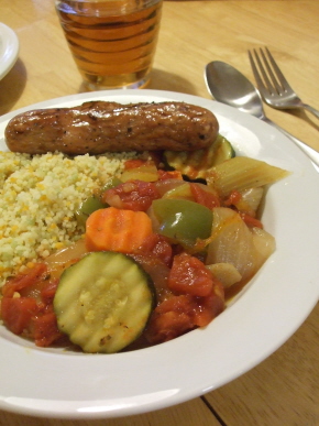 Ratatouille(ラタトュイユ) with クスクス_e0139730_5101356.jpg