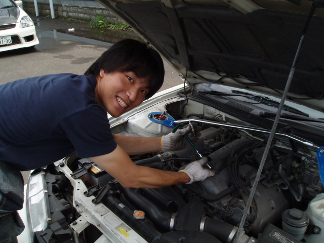 タイヤチェンジャー君・夏バテダウンです・・・(伏古店)_c0161601_2202420.jpg