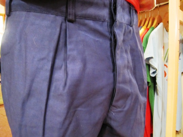 Used \"70\'s ITALIAN NAVY UTILITY PANTS\"_f0191324_0294692.jpg