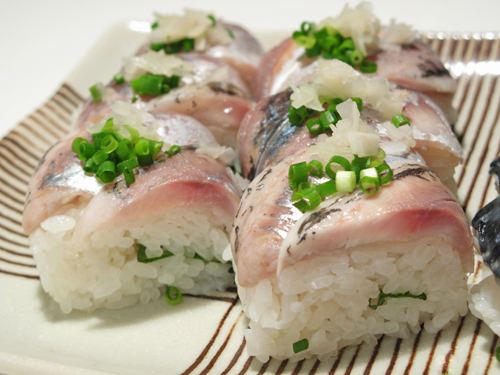 鯵の柿酢寿司 あぶかも