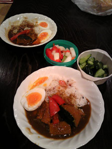 夏カレー_e0194517_2310021.jpg