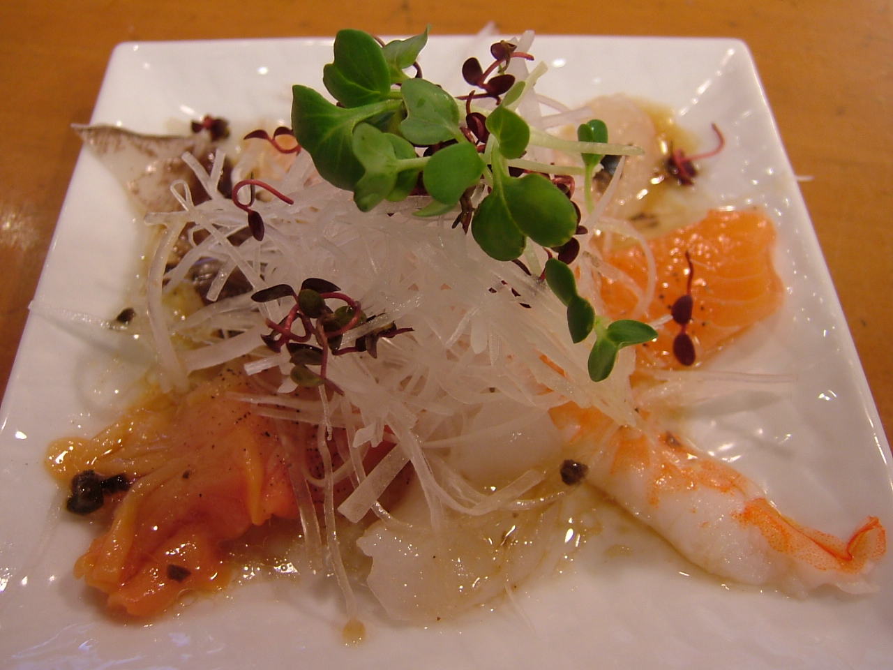 魚介類のカルパッチョ!_c0110051_16343969.jpg
