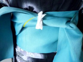 楽しい半幅帯結び!_f0205317_16454169.jpg