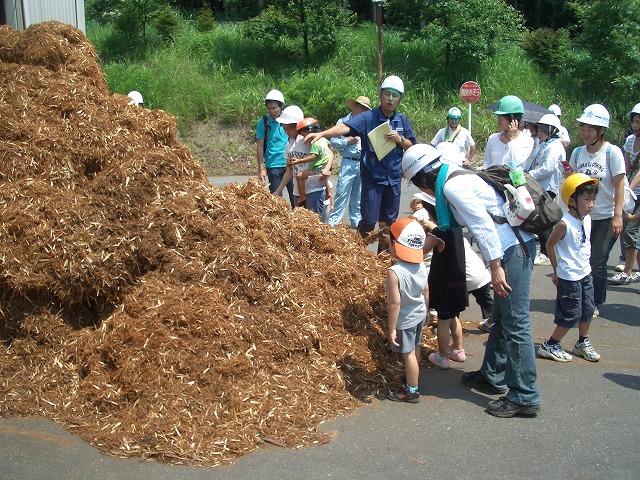 暑かった「木こりツアー」で富士ひのき加工協同組合へ_f0141310_23131248.jpg