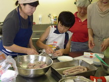 夏休み親子体験inもやいの郷・農楽園_e0061225_12441258.jpg