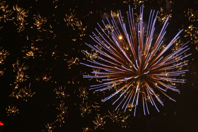 大阪天神祭の花火_e0139376_1333245.jpg