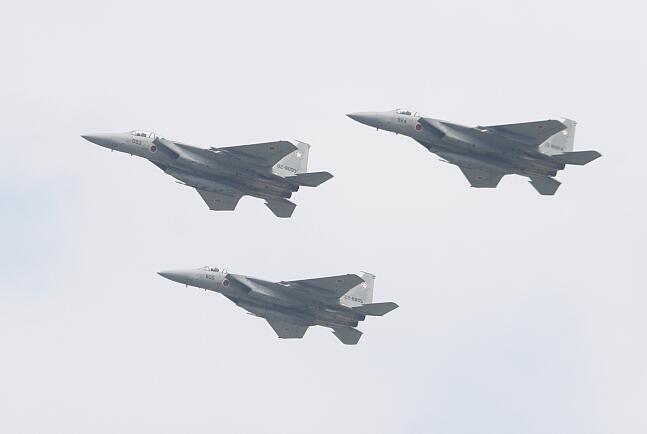 百里基地航空祭2010.    　　　　　　　～戦闘機ばっかりの異機種大編隊～_c0073377_1052834.jpg