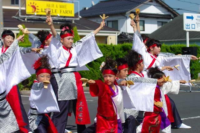 斐川だんだんよさこい祭（毘廬遮那）_c0135381_814076.jpg