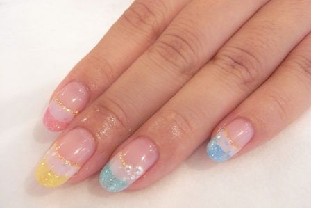 Bridal Nail　& Summer Nail｜ネイルサロンtrish自由が丘_c0125840_1854156.jpg