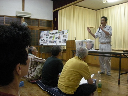 川良区民ラジオ体操　＆　生ゴミ減量講習会_f0160860_10942.jpg