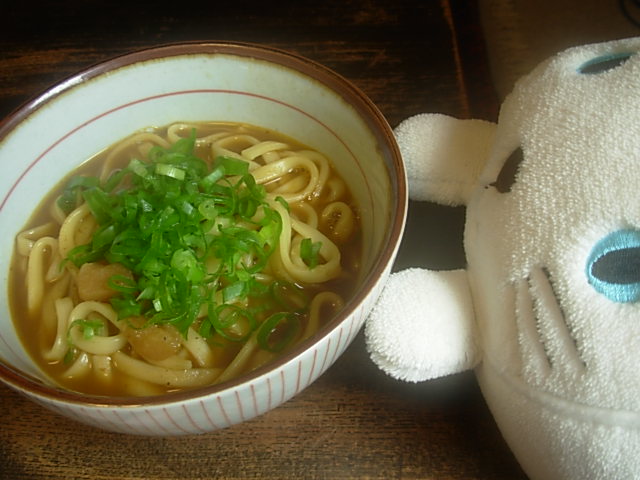 リリーの京風カレーうどん_a0126504_092886.jpg