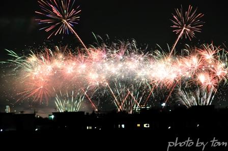 富山散歩～県東部102～納涼花火大会「スターマイン2」_b0155692_22554520.jpg