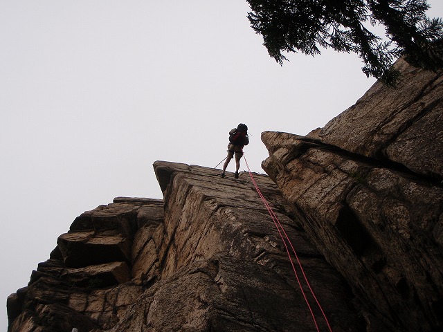 久しぶりの保塁岩ｃｌｉｍｂｉｎｇ(本編）_c0147398_484167.jpg