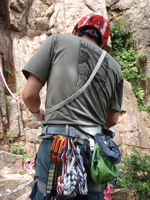 久しぶりの保塁岩ｃｌｉｍｂｉｎｇ(本編）_c0147398_495824.jpg