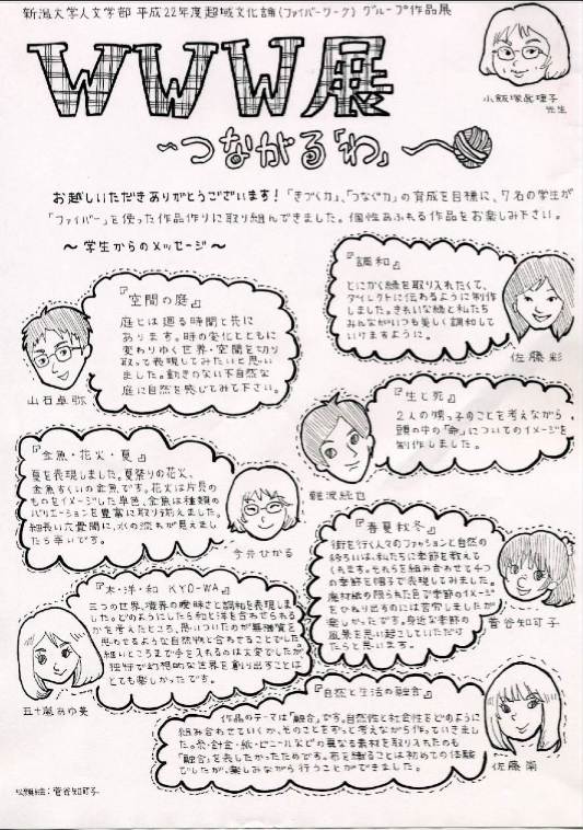 西堀の蔵織さんで一月後に。。_e0046190_18574311.jpg