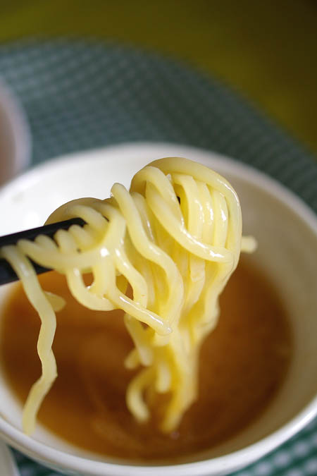 自宅でつけ麺チャレンジ！【ニンニク味噌で茄子とエリンギ炒め付き】_b0123230_2025335.jpg