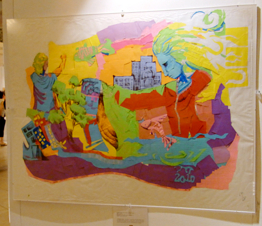 Post-itで作った巨大アート作品がグランドセントラル駅に展示中_b0007805_0593128.jpg