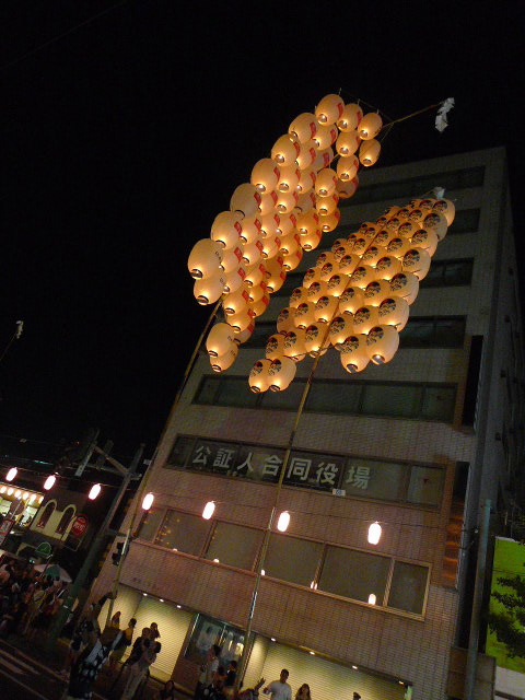 秋田大学にて講演2つと竿燈見てきました_d0028322_13593144.jpg