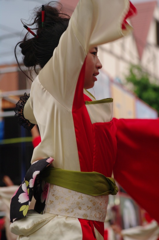 銭形よさこい２０１０その６４（伊予からの風　純信連その２）_a0009554_1236329.jpg