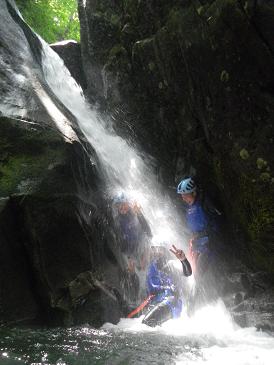キャニオニング水上 西黒沢で夏バテを、、、_a0150951_1946119.jpg