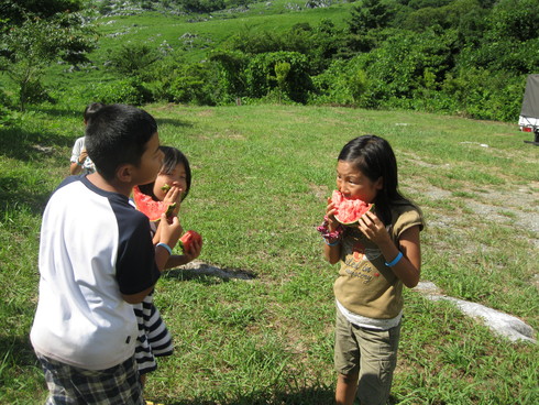 子供キャンプ「2日目」~~_a0125419_1565943.jpg