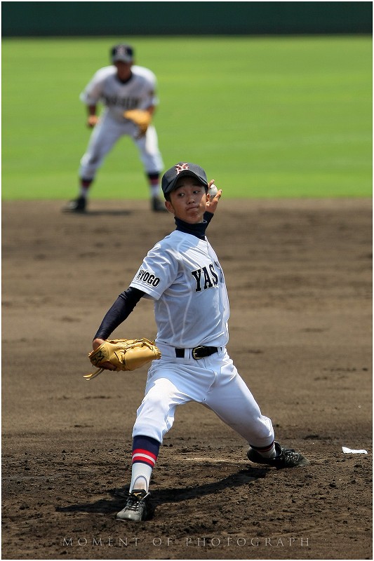 第９２回高校野球兵庫大会 ： 報徳学園 vs 社（前篇）  _b0170881_21332250.jpg